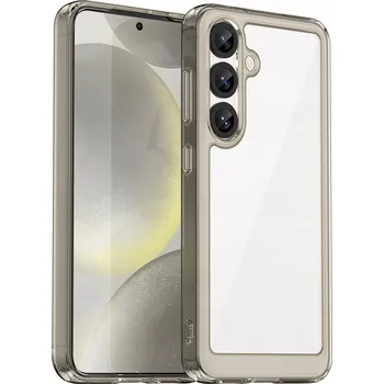 Pouzdro na mobilní telefon Zadní Kryt Hurtel pro Samsung Galaxy S25 zlatý