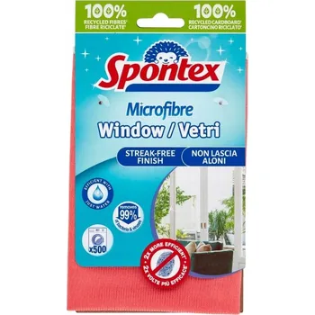 Utěrka Mikrovláknová Utěrka Spontex (mikrovlákno) v balení po 1 ks růžová