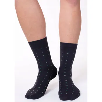 Pánské ponožky PONOŽKY CASUAL 43-46 grafitové 03