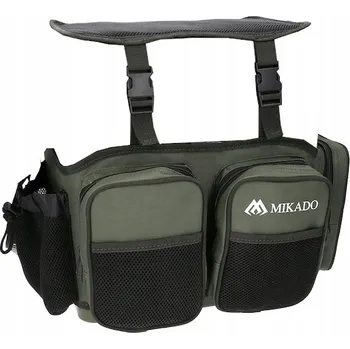 Rybářská taška Mikado zelená 38x37x24 cm