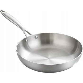 Pánev SOLIDNÍ GASTRONOMICKÁ PÁNEV Z NEREZOVÉ OCELI PLYN INDUKCE 28cm 3.0L