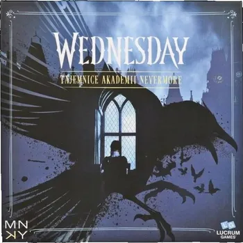 Desková hra Desková hra Wednesday: Tajemství Akademie Nevermore Lucrum Games