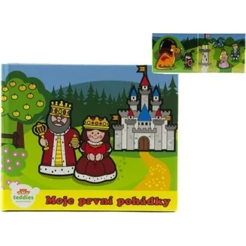 Leporelo Knížka leporelo Moje první pohádky 13,5x11x1,5cm od 24m+ MPP