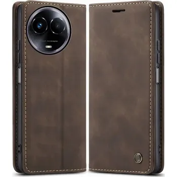 Pouzdro na mobilní telefon Flipové pouzdro MBM pro realme 11 5G hnědé