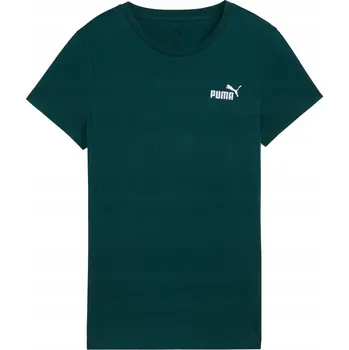 Dámské tričko TRIČKO PUMA ESS SMALL NO.1 LOGO zelené 682373 75 vel. XXL