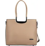 DELAMI Dámská kabelka D5904 taupe + 2 měsíce na vrácení zboží