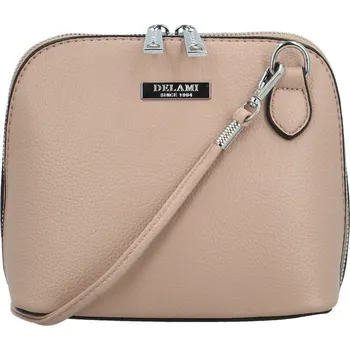 Kabelka DELAMI Dámská crossbody kabelka D6100 l-pink new + 2 měsíce na vrácení zboží
