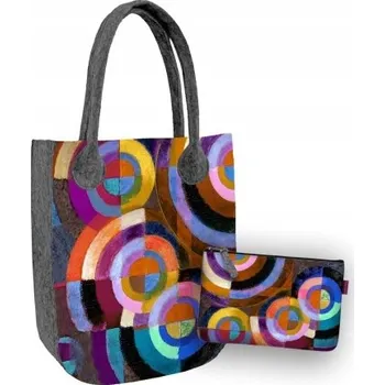 Bertoni shopper kabelka polyester vícebarevná