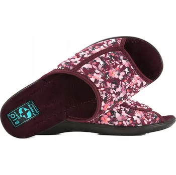 Dámská obuv ADANEX 29149 TEXTILNÍ DOMÁCÍ DÁMSKÉ SANDÁLE PANTOFLE PANTOFLE BIO PU 38