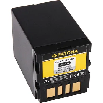 Patona Baterie BN-VF707 pro JVC GZ-MG505 / GR-D250 / GR-X5, 3000 mAh