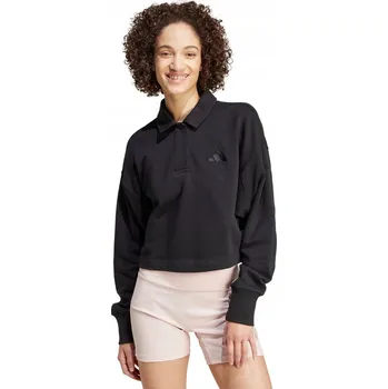 Dámská mikina Dámská mikina adidas ALL SZN French Terry Mikina černá IX3806 - M