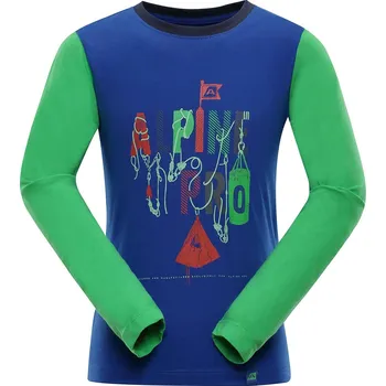 Dětské termoprádlo Dětské triko Alpine Pro TOWERO 2 - modrá / 116/122