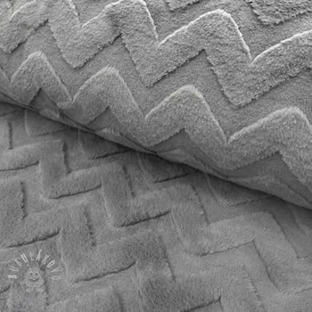 Fleece Abstract grey