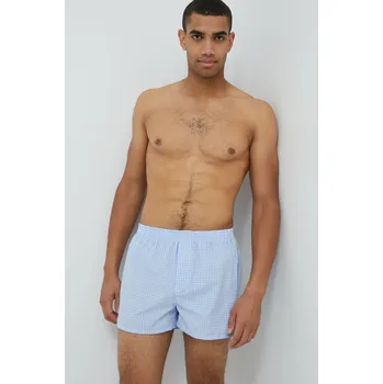 Pánské oblečení Bavlněné boxerky BOSS NOS Boxer CW 2P 2-pack 50480075 modrá 50X, vel. S