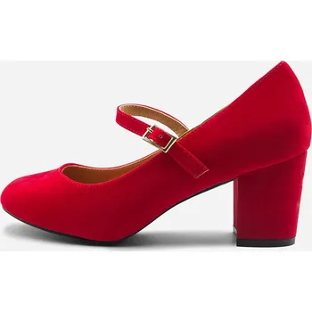 Dámské sandále Wheres That From Red Suede 1150484 6 (39)