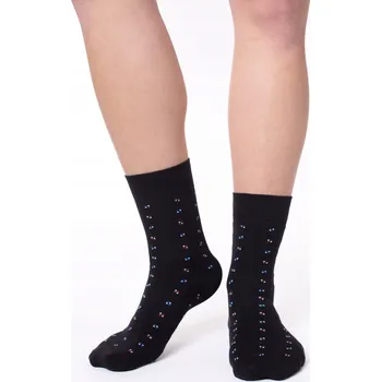 PONOŽKY CASUAL 43-46 černé 08