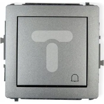 vypínač Jednopólový vypínač pod omítku Karlik stříbrný 7DWP-4