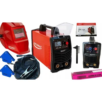Svářečka Invertorová elektrodová svářečka MMA / TIG ARC 250 WELDMAN 240 A 60%