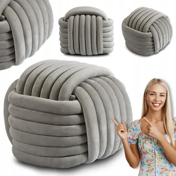 Taburet Taburet pohovka Mebel Elite šedá