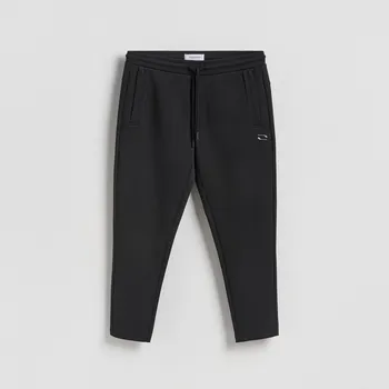 Pánské kalhoty Reserved - Tepláky slim - černý - 6709L-99X - 6709L-99X-M