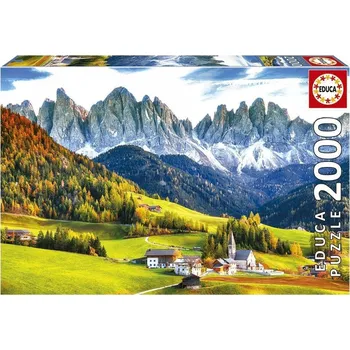Puzzle Puzzle Educa 2000 el. Podzim v Dolomitech