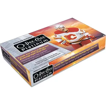 Karetní hra Upper Deck O-Pee-Chee 2023/24 Platinum Hockey Hobby Box