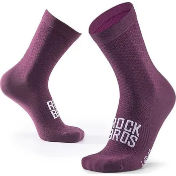 Pánská móda ROCKBROS Pánské cyklistické ponožky Rockbros 39/42 FIALOVÁ