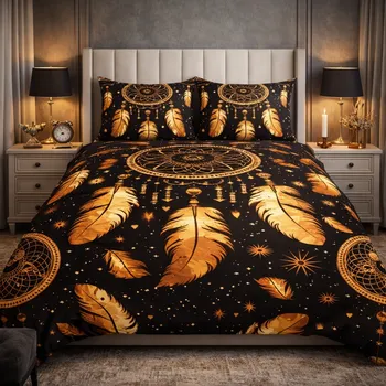 Povlečení 2-dílné ložní povlečení - Zlatý lapač