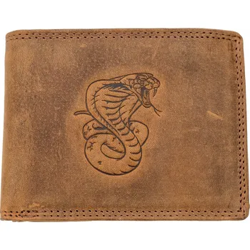 Peněženka Luxusní kožená peněženka s kobrou