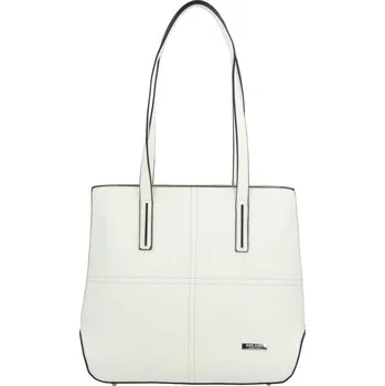 Kabelka DELAMI Dámská kabelka D5889 white + 2 měsíce na vrácení zboží
