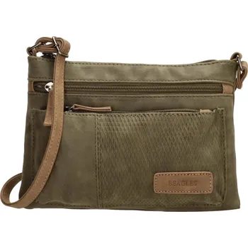 Kabelka Beagles kabelka přes rameno eko kůže zelená