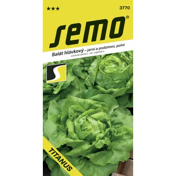 Semeno SEMO Salát jarní Titanus polní 0,5 g