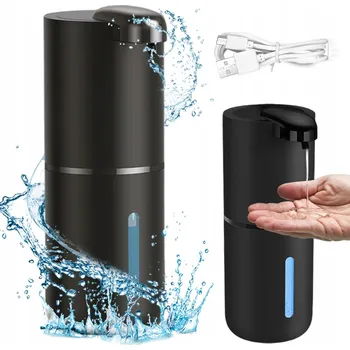 Dávkovač mýdla Bezkontaktní dávkovač mýdla nástěnný Bedee 380 ml černý