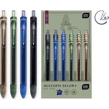 Umění Długopis żelowy Academy 24szt Kolektiv autorů