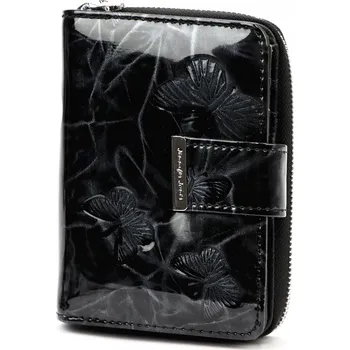 Peněženka STŘEDNÍ LAKOVANÁ DÁMSKÁ KOŽENÁ PENĚŽENKA NA PATENTKU A ZIP JENNIFER JONES