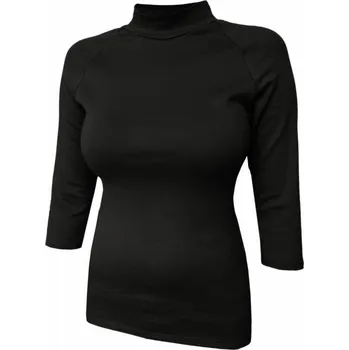 Dámské tričko Dámské tričko se stojáčkem, 3/4 rukáv KATANA 801 černá M