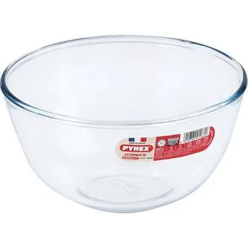 Pyrex Skleněná salátová mísa 24 cm transparentní