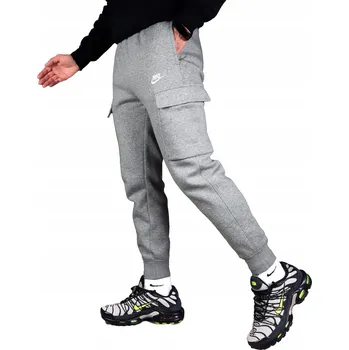 Nike TEPLÉ KAPSÁČE tepláky zimní pánské tepláky BAVLNA FLEECE ZIMA