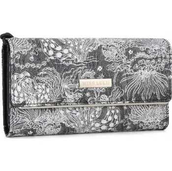 Peněženka Dámská dlouhá peněženka s odnímatelným řemínkem Miss Lulu - černá