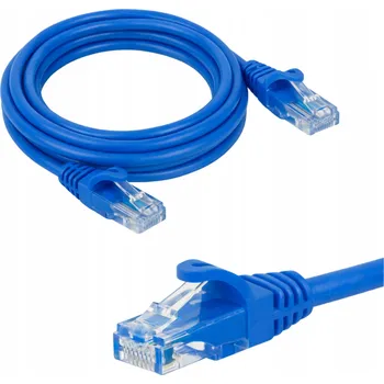 Síťový kabel NETRACK Patchcord RJ45, Netrack lisovaná ochrana konektoru,