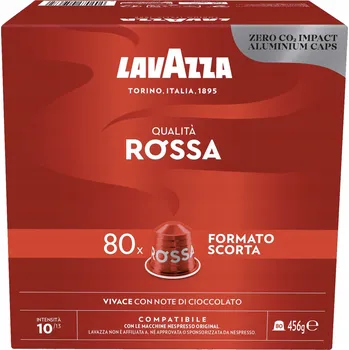 Nespresso kapsle Lavazza Qualita Rossa 80 ks