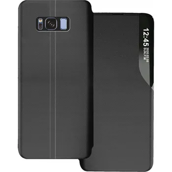 Pouzdro na mobilní telefon Flipové pouzdro Radian pro Samsung Galaxy S8, černé