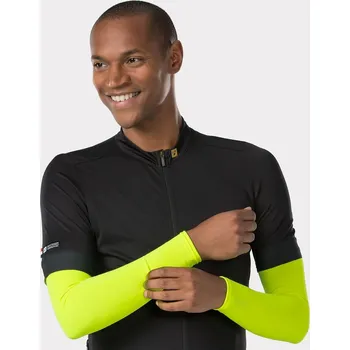 Cyklistické návleky Bontrager Termonávleky na ruce radioactive yellow, L
