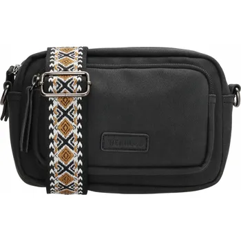 Kabelka Beagles kabelka přes rameno eko kůže černá