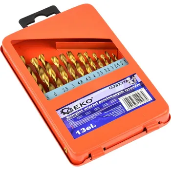 Vrták SADA VRTÁKŮ DO KOVU HSS 13 KS 1,5 - 6,5 mm TATAN