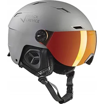 Lyžařská helma Black Crevice Kirchberg Gun Metal M 54-57cm