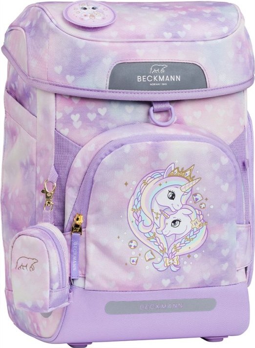 Školní aktovka Premium AIR Unicorn Purple BECKMANN