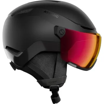 lyžařská přilba ATOMIC REVENT Visor Photo black - S/51-55/