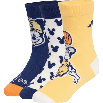 ADIDAS PONOŽKY ADIDAS DISNEY MICKEY MOUSE 31/33 BÍLÁ|MODRÁ|ORANŽOVÁ