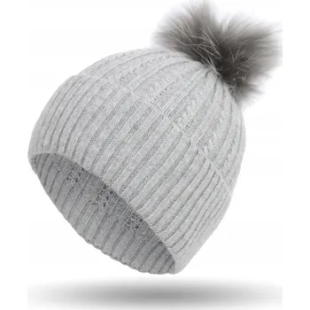 Čepice Polar Fashion zimní čepice beanie šedá, univerzální velikost